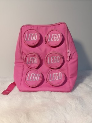 Rucksack LEGO Legostein Rosa Pink Kinderrucksack Schulrucksack Tasche Rarität