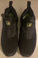 AND1 Men's Black Reaction 2.0 Slip-on Memory Foam  Sneakers Size 8.5 NEW No Box