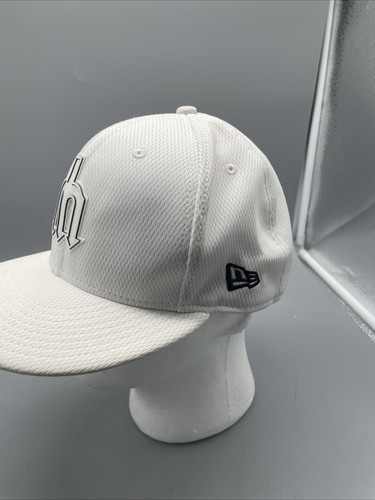 Berretto da baseball Seattle Mariners MLB Authentic Era 59 tutto bianco - Poly BELLO raro - Foto 15 di 20