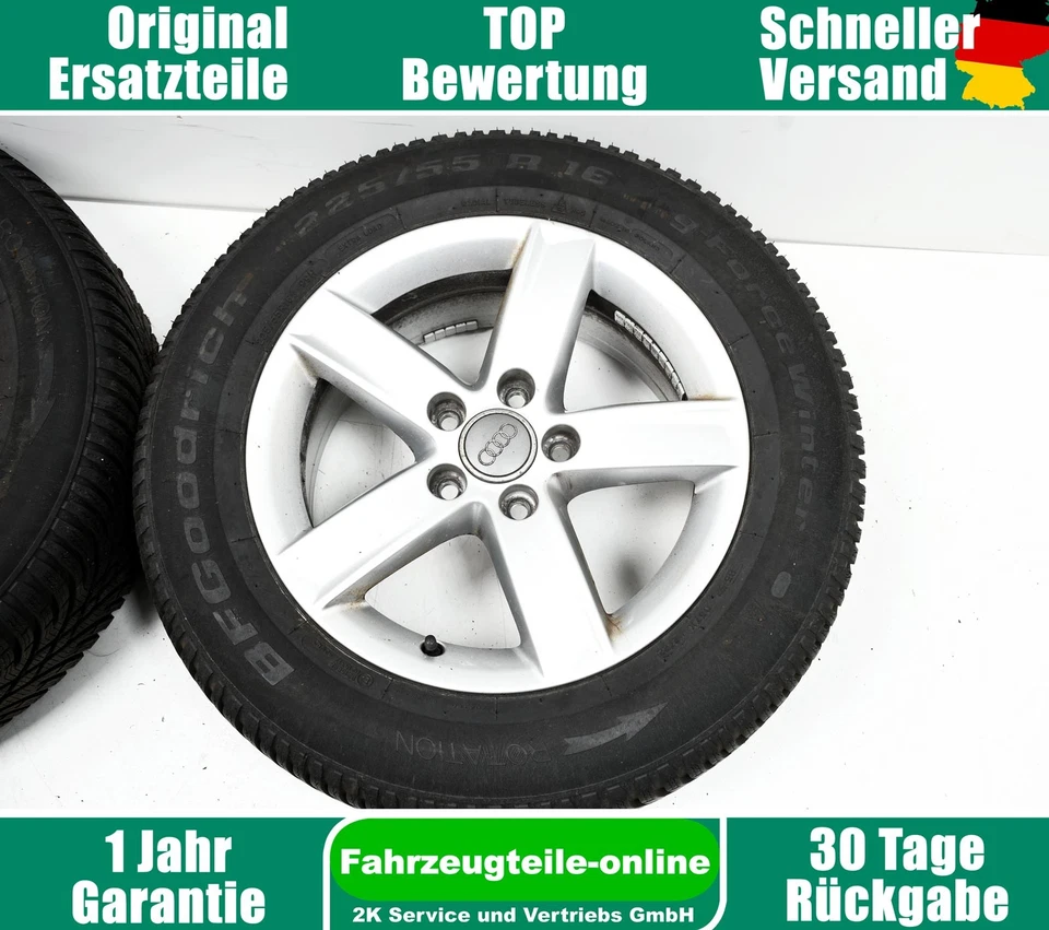 Kompletträder Satz Winter Audi 16 Zoll Boodrich g-Force 225/55R16 99 XLZ2 Z35 - Bild 4 von 4
