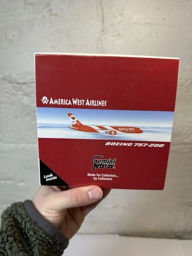 NEW! GEMINI JETS 1:400 AMERICA WEST ARIZONA CARDINALS B757-200 N908AW GJAWE554