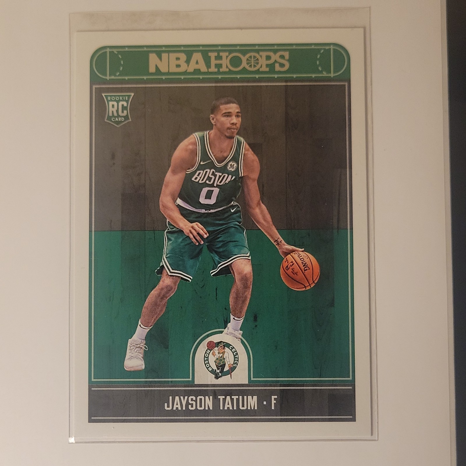 Panini 2017-18 NBA Hoops Platinum Jayson Tatum Rookie #253 Boston Celtics