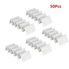 50 in 1 Pack ISO7816 Contact SLE 4442 Chip PVC Smart IC Cards Wholesale Lot
