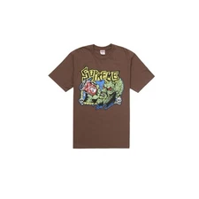 In-Hand Supreme Fuckin Blowout Rob Zombie Tee Brown Size: Large