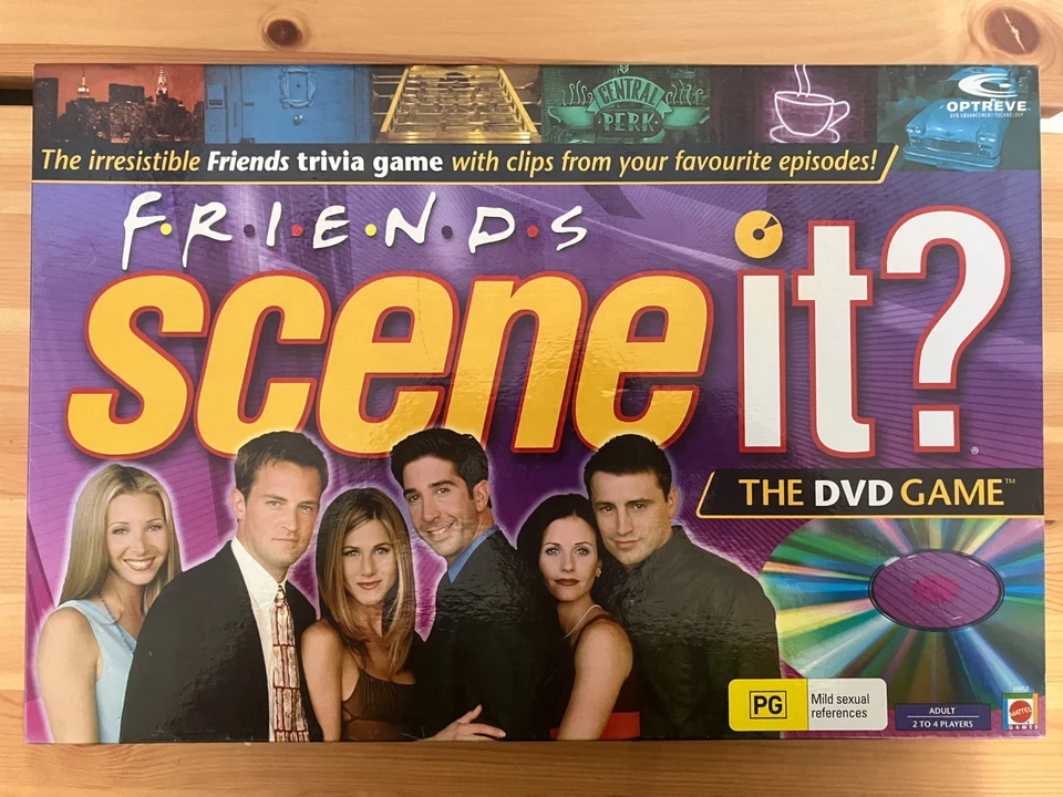 Friends Board Game Scene It? DVD – Complete – Extra Metal Playing Pieces - Image 2 of 4