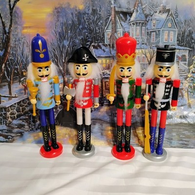 Christmas Nutcracker Set Of 4 9''
