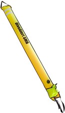 Dive Alert Surface Marker Buoy, DMB2 Orange/Yellow w/ Inflation Nozzle Small