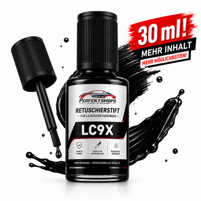 Lackstift LC9X Deepblack 30ml VW SKODA Autolack Retuschierstift