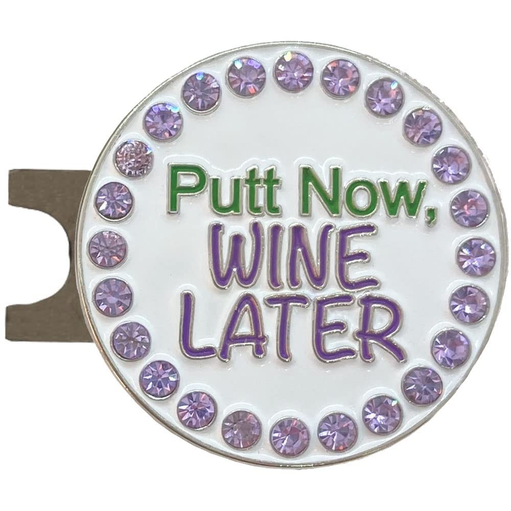 Marker With Magnetic Hat Clip Green/purple/cream