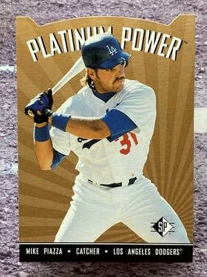 Mike Piazza 1995 Upper Deck SP Platinum Power #PP6 Los Angeles Dodgers