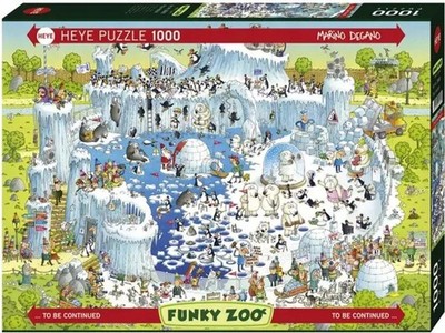 Heye Zoo Winter 1000 Teile Puzzle 50 x 70 cm Fantasy 4001689296926