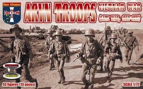 Orion ORI72052 - 1/72 Vietnam War ARVN Troops (Late War, 1969-1975) - New