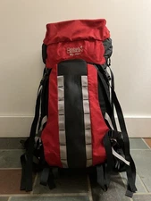 Dana Design Big Horn Backpack Made in USA Bozeman, Montana RED and BLACK