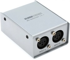 Klark Teknik MIC BOOSTER CM-2 2 Channel Dynamic Microphone Booster