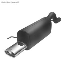 Ulter Sportauspuff Alfa Romeo MITO ab 2008 95x65mm oval eingerollt gerade