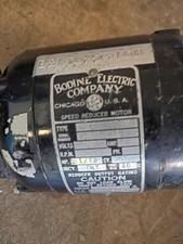 Bodine NSI-33R 1/20HP Right-Angle Electric Gearmotor 30:1 Ratio 57 RPM