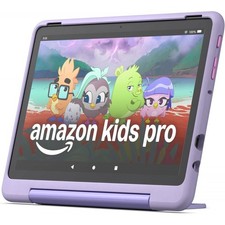 Amazon Fire HD 10 Kids Pro Tablet | 13. Gen. | 32GB | Lila Happy-Day-Design NEU