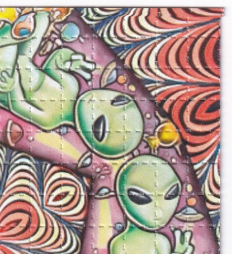 Trip Guru Blotter Art Acid Art Sheet Poster Psychedelic Print - Picture 3 of 3