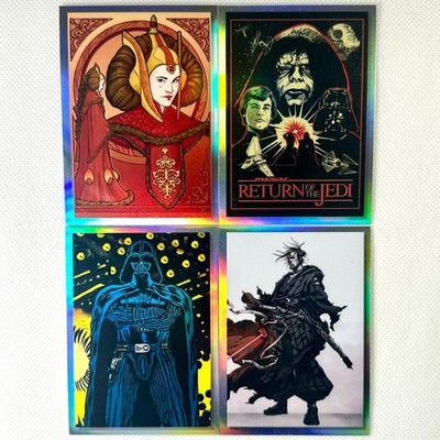2023 Topps Chrome Star Wars Galaxy Insert Cards   You Pick   Buy 4 Save 25%