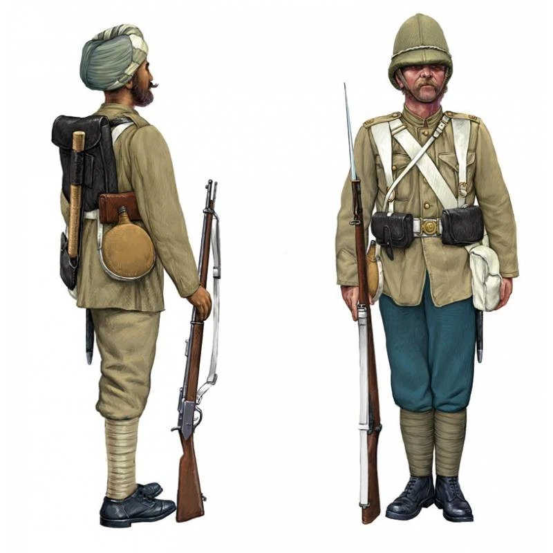 Maquette Italeri 1/72 Fanteria Britannica E Sepoys, Figu - Immagine 2 di 4