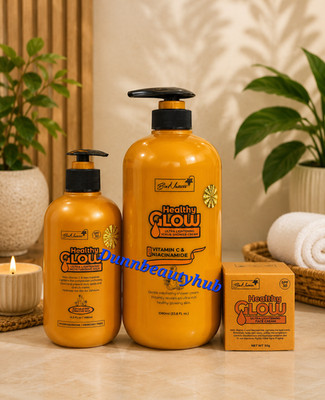 3 in 1 Healthy Glow Milk Vit C & Niacinamide Lotion + Scrub Shower + Face Cream