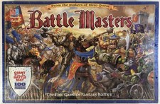 Battle Masters Board Game - New, Wrapped, Unpunched! Milton Bradley;