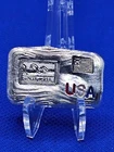 Unite or Die 1 oz .999 Silver Poured Art Bar