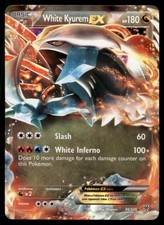 Carta Pokemon Kyurem EX 96/135 Holo Tempesta di Plasma Bianco