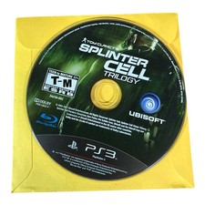 Sony PlayStation 3 PS3 DISC ONLY TESTED Splinter Cell Classic Trilogy HD
