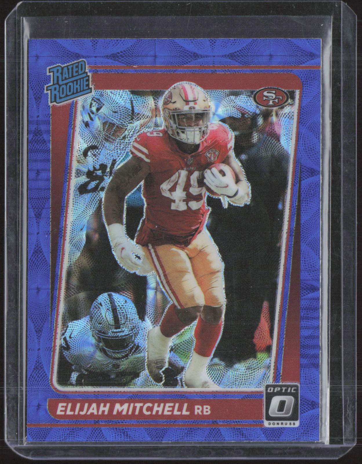 Eli Mitchell #291 Blue Scope Rookie RC 2021 Donruss Optic *HOT*