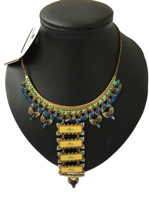 Peter Lang Australia Women's Statement Necklace Art Deco Revival Versatile NEW