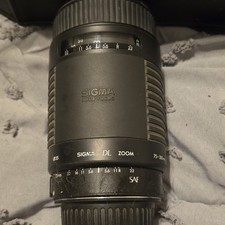 Sigma DL Zoom 75-300mm f/4.5-5.6 Auto Focus Lens, 55mm Filter Size