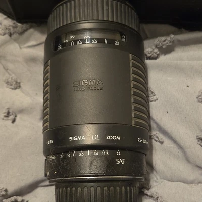 Sigma Dl Zoom 75 300mm for sale - eBay