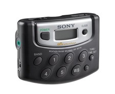 SRF-M37W Walkman Digital Tuning Weather/FM/AM Stereo Radio Black