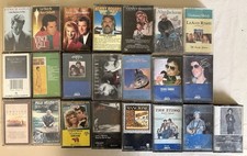 Cassette Tape Collection LOT OF 22 In Cases Various Artists Vintage