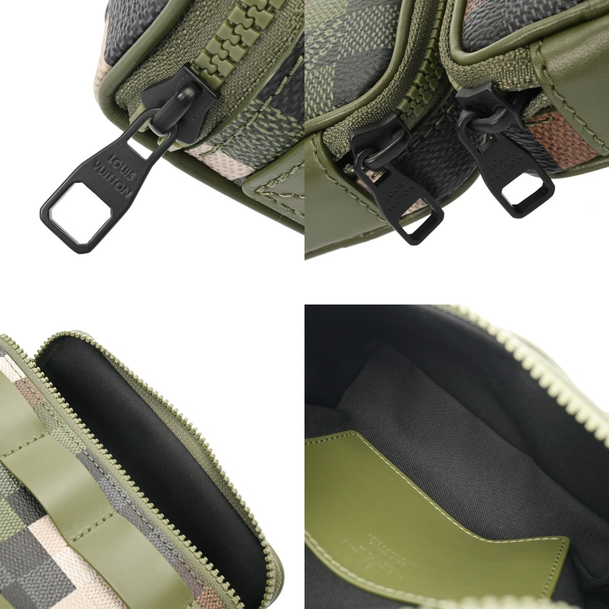 LOUIS VUITTON LV Trail Wearable Wallet M83169 green mens Shoulder Bag image 9