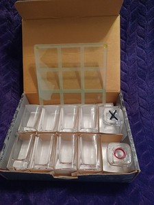 tic tac toe shot glass set