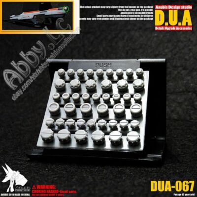 for MG 1/100 PG 1/60 Model Anubis Armor Screw 3D-print Detail Add-on Part DUA067