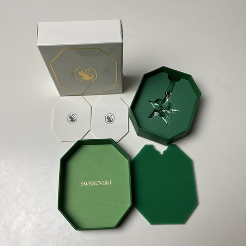 Swarovski Little Star 2023 Jahresedition Kristall Ornament grünes Band 5646769 - Bild 3 von 7