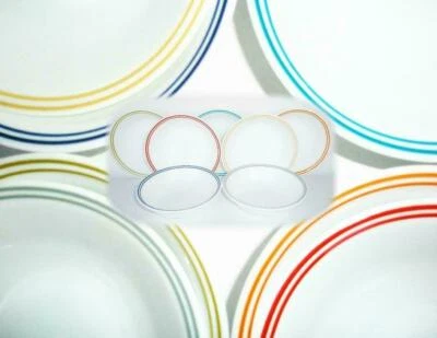 Corelle Joy Manago STROKES 10-oz DESSERT BOWL Sauce Fruit 5 3/8" *UPick Color