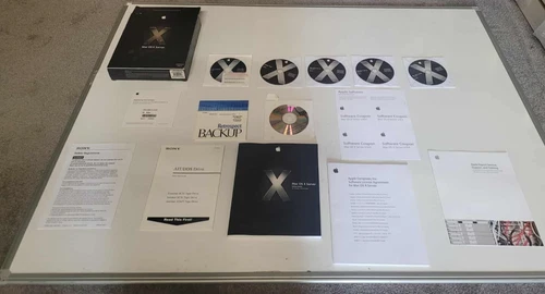 Apple Mac OS X Server 10.4 Tiger - Unlimited Clients (M9768Z/A) software + key