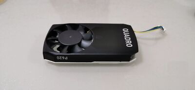 Radiator cooling four wire fan kit suitable for   QUADRO p620 graphics card #T6