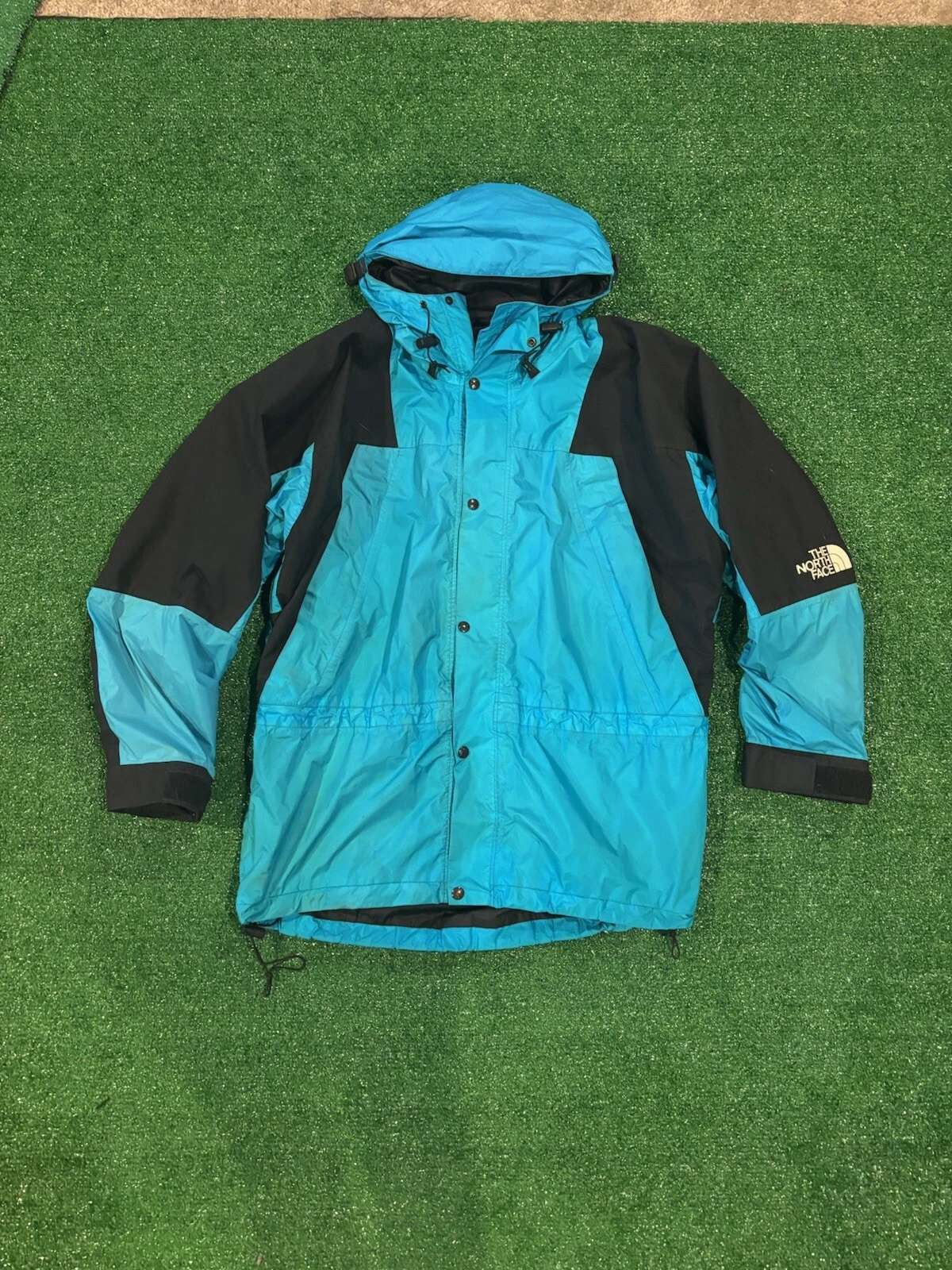 Coupe vent vintage années 90 The North Face GORE TEX Aqua homme taille moyenne fabriqué aux États Unis
