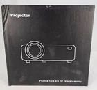 Mini projetor profissional DR.J com Bluetooth 5.1 IOS e Android Full HD HDMI