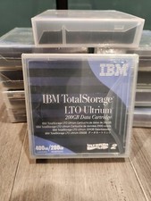IBM TOTALSTORAGE LTO ULTRIUM 200GB DATA CARTRIDGE   NIB 