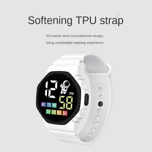 Wasserdicht Sport uhr Multifunktion uhr Armbanduhren Digitaluhr Für Kinder - Picture 6 of 15