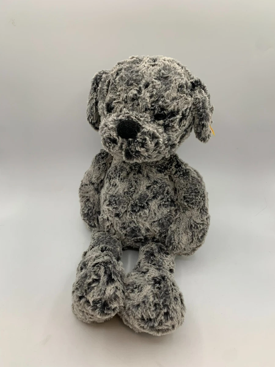 Steiff Soft Cuddly Friends - Taffy Dog 18 Mottled Grey Ship for