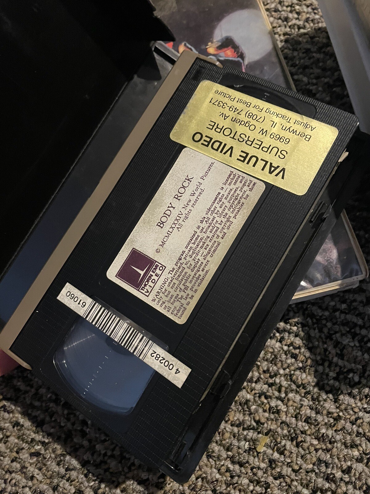 vhs lot horror dvd bluray Slipcase Cutbox Former Rental Full Details