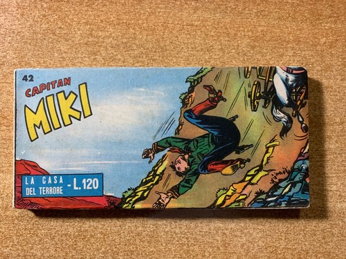 CAPITAN MIKI RACCOLTINA A STRISCIA 1° SERIE N 42 COLLANA SCUDO - ORIGINALE  - Foto 1 di 6