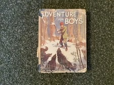 Adventure for Boys, vintage book by Thomas Nelson, The Leader Series